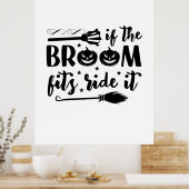 ハロウィンもしブルームがフィットIt誕生日 ポスター (キッチン)