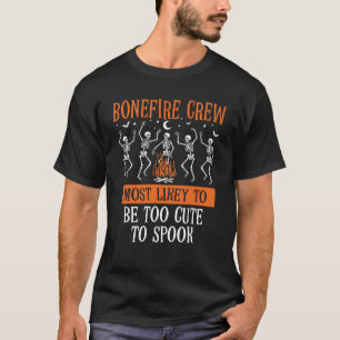 ハロウィンもっとも~似合うスケルトングループリンクコーデ Tシャツ