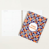 ハロウィンよくはしゃぐをテーマにしたパターン プランナー手帳 (ディスプレー)