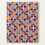 ハロウィンよくはしゃぐをテーマにしたパターン プランナー手帳 (裏面)