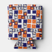 ハロウィンよくはしゃぐをテーマにしたパターン 缶クーラー (裏面)