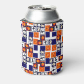 ハロウィンよくはしゃぐをテーマにしたパターン 缶クーラー (缶裏面)