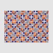 ハロウィンよくはしゃぐをテーマにしたパターン 薄葉紙 (正面)