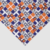 ハロウィンよくはしゃぐをテーマにしたパターン 薄葉紙 (詳細)