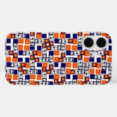 ハロウィンよくはしゃぐをテーマにしたパターン Case-Mate iPhoneケース (裏面 (横))