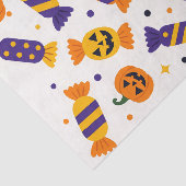 ハロウィンよくはしゃぐキャンディとジャック・オ・ランタン 薄葉紙 (詳細)