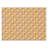 ハロウィンよくはしゃぐ幽霊と魔女のパターン テーブルクロス (正面(横))