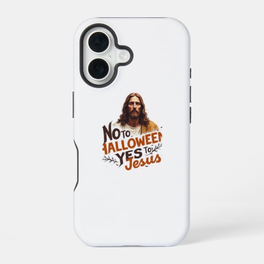 ハロウィンよりもイエス様 iPhone 16ケース (裏面)