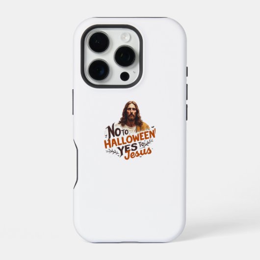 ハロウィンよりもイエス様 iPhone 16 Pro カー iPhoneケース (裏面)