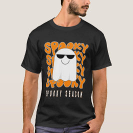 ハロウィンをおしゃれに祝おう – 'スポーキーシーズン' Tシャツ