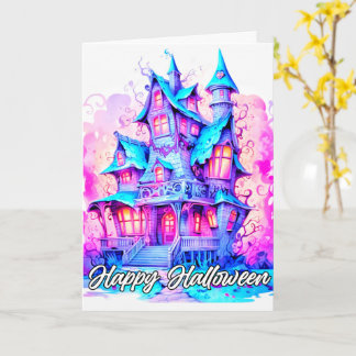 ハロウィンをすごい不気味する カード