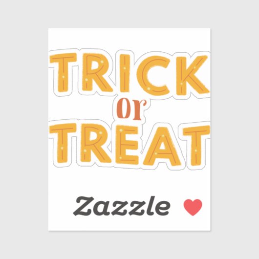 ハロウィンをトリックまたは不気味治療する シール (シート)