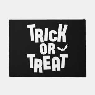 ハロウィンをトリックまたは治療する ドアマット
