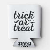 ハロウィンをトリックまたは治療する 缶クーラー (裏面)