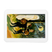 ハロウィンをトリック・オア・トリート マグネット (横)