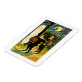 ハロウィンをトリック・オア・トリート マグネット (左側)