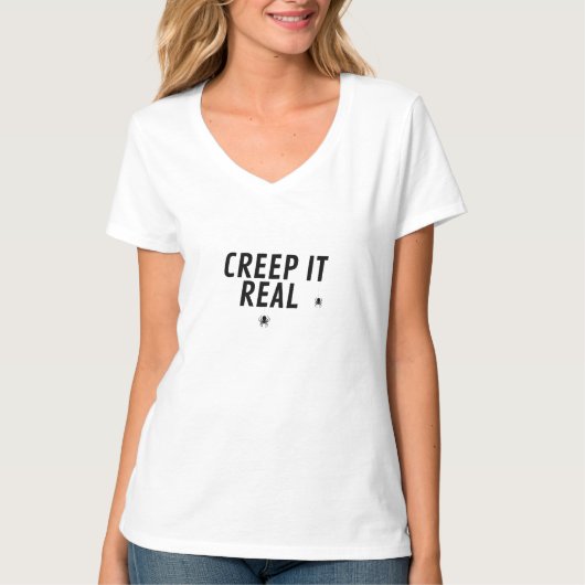 ハロウィンをリアルに Tシャツ (正面)