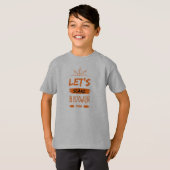 ハロウィンを今怖がらせよう Tシャツ (正面フル)