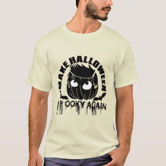 ハロウィンを再び不気味に Tシャツデザイン Tシャツ