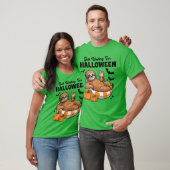 ハロウィンを待つだけ かわいい怠け者スロース ハロウィン Tシャツ (ユニセックス)