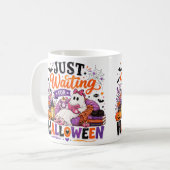 ハロウィンを待つのみ コーヒーマグカップ (正面左)