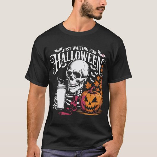 ハロウィンを待つのみ Tシャツ (正面)