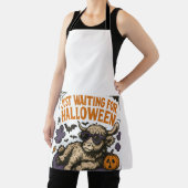 ハロウィンを待つハイランドカウ エプロン (インサイチュ)