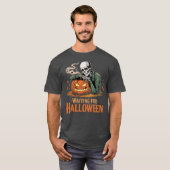 ハロウィンを待つ Tシャツ (正面フル)