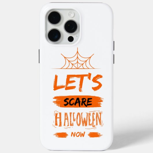 ハロウィンを怖がらせよう Case-Mate iPhoneケース (裏面)