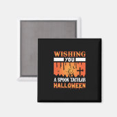 ハロウィンを望不気味む マグネット (正面/裏面)