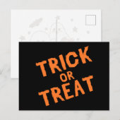 ハロウィンを楽しみ、魔法のような思い出を一つ一つ積み重ねよう ポストカード (正面/裏面)