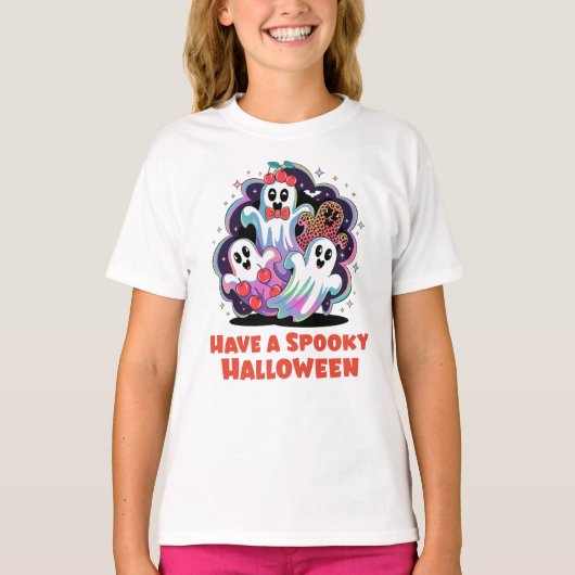 ハロウィンを楽しもう Tシャツ (正面)