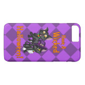 ハロウィンを楽しんでね！ Case-Mate iPhoneケース (裏面(横))