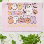 ハロウィンを甘やかすには可愛すぎる キッチンタオル (折り畳み)