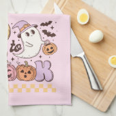 ハロウィンを甘やかすには可愛すぎる キッチンタオル (四つ折り)