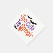 ハロウィンを甘やかすには可愛すぎる スタンダードカクテルナプキン (角)