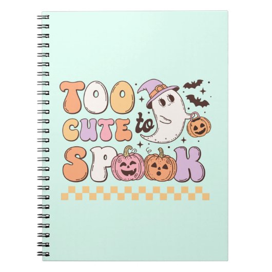 ハロウィンを甘やかすには可愛すぎる ノートブック (正面)