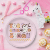 ハロウィンを甘やかすには可愛すぎる ペーパープレート (パーティー)