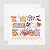 ハロウィンを甘やかすには可愛すぎる 招待状 (正面/裏面)