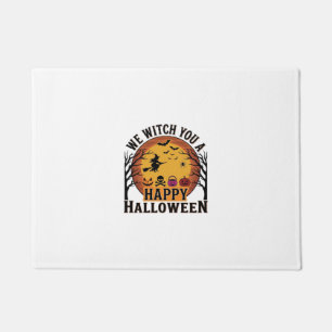 ハロウィンを祝うウィンテージ ヴィンテージ ドアマット