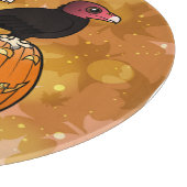 ハロウィンを祝うハゲワシ！ カッティングボード (角)