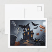 ハロウィンを祝おう ポストカード (正面/裏面)