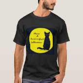 ハロウィンをPURRfectに! Tシャツ (正面)