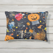 ハロウィンアクセント枕 アウトドアクッション (裏面)
