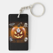 ハロウィンアクリルキーチェーン キーホルダー (裏面)