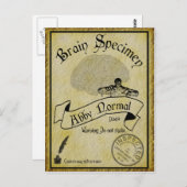 ハロウィンアビー通常はがき ポストカード (正面/裏面)