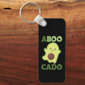 ハロウィンアボカドのアボカドおもしろいスピリット キーホルダー (正面)