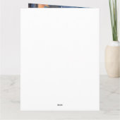 ハロウィンアメリカンアキタ - かぼちゃと怖い カード (裏面)