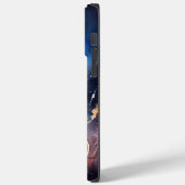 ハロウィンアメリカ(犬)スタッフォードとカボチャ Case-Mate iPhoneケース (裏面 / 左)