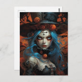 ハロウィンアリス ポストカード (正面/裏面)